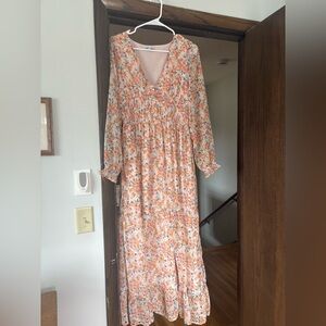 Beautiful boho maxi dress